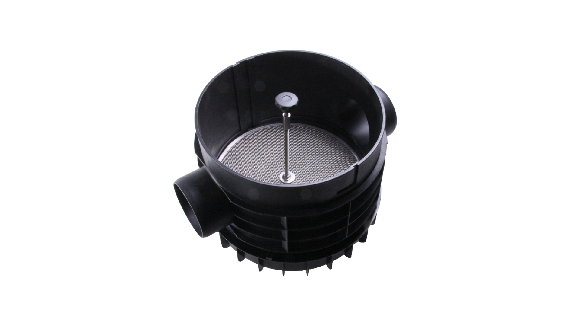 310010_PLURAFIT Filter mit Filtersieb, Tankeinbau mit Anschluss für Zulaufberuhigung